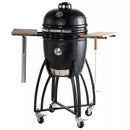 Saffire Grills Kamado Medium Ceramic Grill and Smoker SGUB15-CGOB/KSC