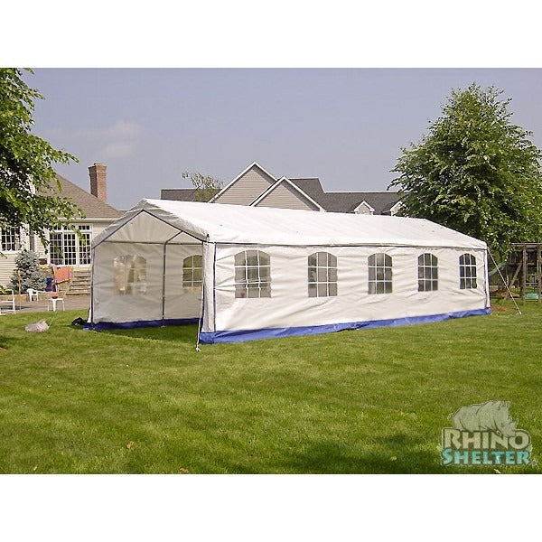 Rhino Shelters Party Tent 14’W x 32’L x 9’H- Party Tent PY143209HPT