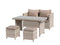 Whiteline Modern Living Abbie 4-Piece Outdoor Dining Set COL1692