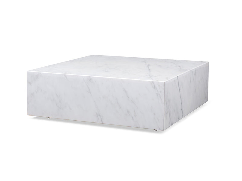 Whiteline Modern Living Cube Square Coffee Table CT1667