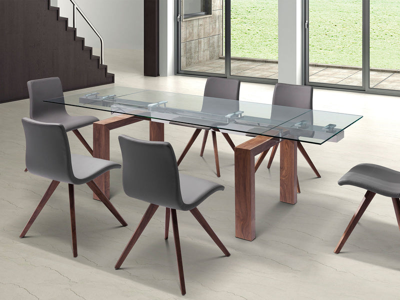 Whiteline Modern Living Davy Extendable Dining Table DT1256