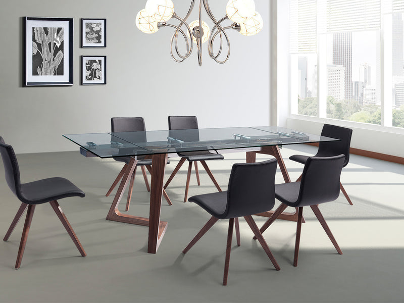 Whiteline Modern Living Delta Extendable Dining Table DT1276