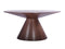 Whiteline Modern Living Norfolk Round Dining Table DT1609