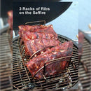 Saffire Grills Rib/Roast Rack Stainless Steel Large/XL SGES-RRR6