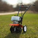 SuperHandy Mini Gas Garden Tiller - 1.8HP 52CC, 10" Tilling Width GUO020-SH