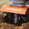 SuperHandy Mini Gas Garden Tiller - 1.8HP 52CC, 10" Tilling Width GUO020-SH