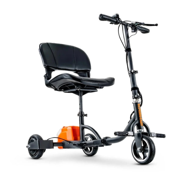 SuperHandy Passport Mobility Scooter - 48V 2Ah Battery, Lightweight (35 lbs), Foldable + Extra Battery GUT112