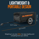 SuperHandy Scooter Cargo Trailer - 155 lbs Capacity, Lightweight GUT157